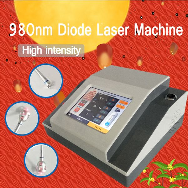 

3 in 1 980nm diode laser vascular vein removal&physical therapy& nail fungus removal with ce approved
