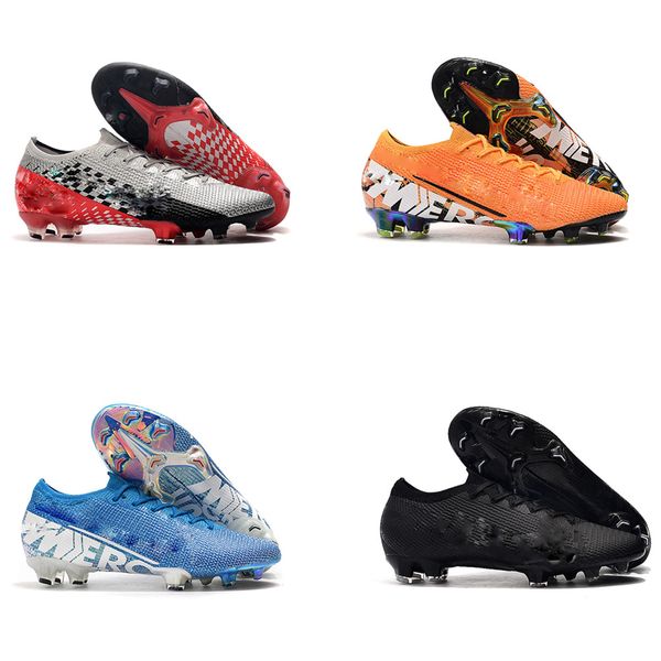 

2019 mens exquisite mercurial vapors xiii elite fg 13 cr7 ronaldo neymar njr 360 low ankle soccer football shoes size 39-45