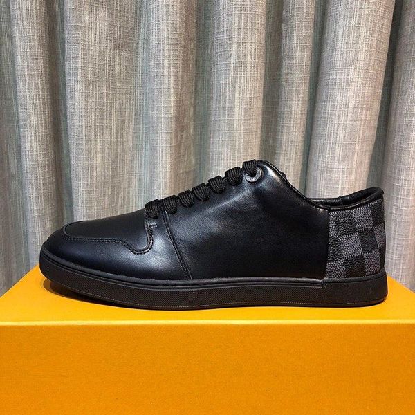 

kxas4new limited edition french series high-end men s casual shoes, men s boots fashion sports shoes, original shoebox delivery 38-44, Black