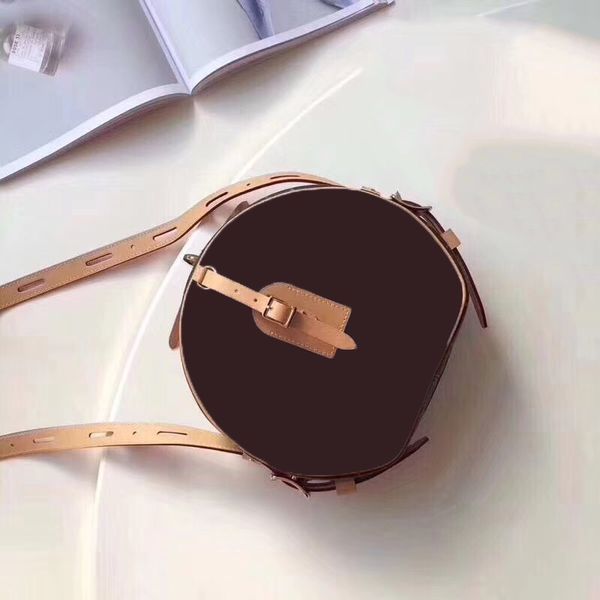 

brand crossbody bags boite chapeau soupl m52294 genuine leather luxury handbags purses single shoulder messenger bag women bags sac femme