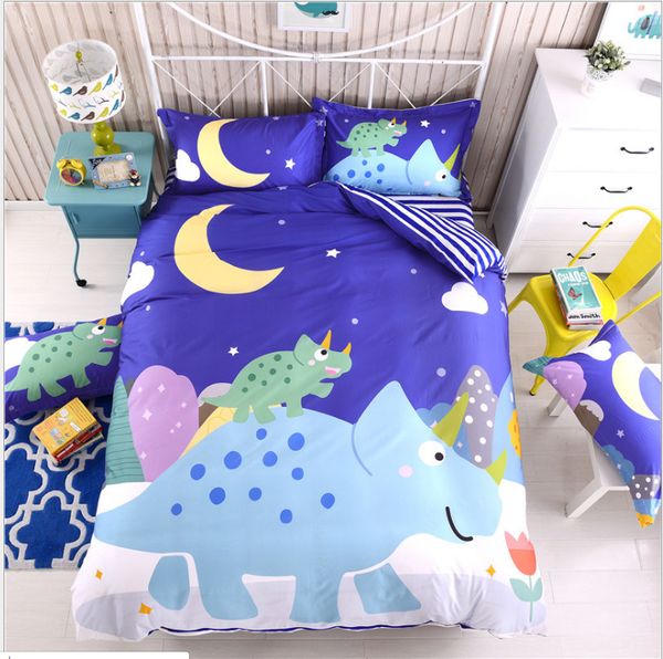 Cute Boy Girl Children Kids Bedding Sets With160x210 200x230 4