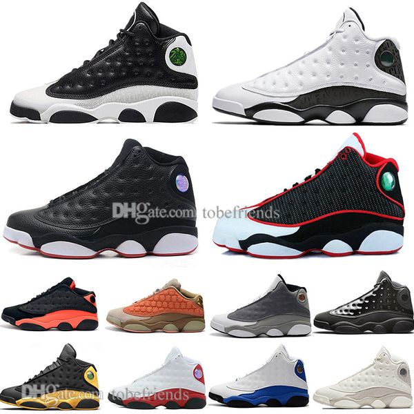 

sale 13 13s cap and gown terracotta blush mens basketball shoes he got game black infrared flints bred men sports sneakers designer trainers