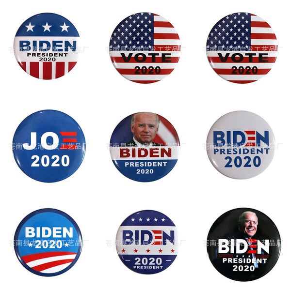 

10 1 pcs circle crown biden badge embroidery patches for clothing iron patch for clothes applique sewing accessories stickers on cloth ir #6, Silver