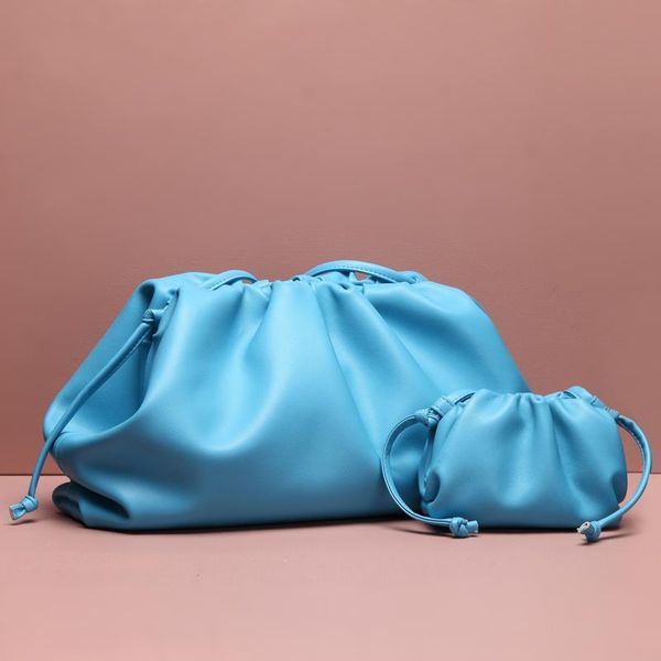 

2020 новая модная леди клатч простая сумка через плечо сплошной цвет messenger повседневная кожаная сумка