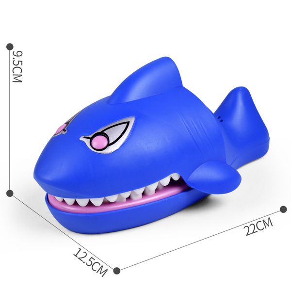 

l size biting shark lucky fish with light&sound joke gadgets party travel game for kids children family halloween toy game