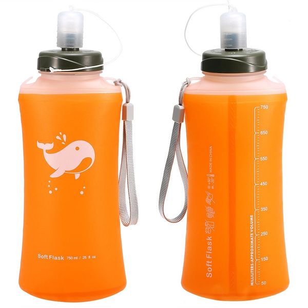 

outdoor bpa-camping hiking foldable water bottle