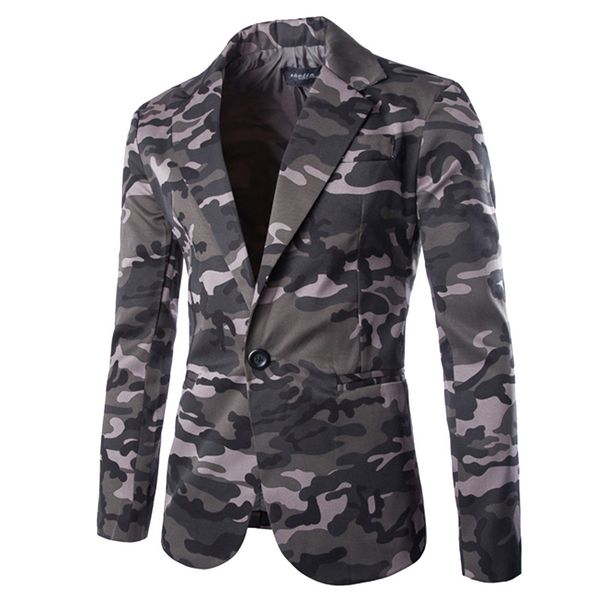 

2019 coat men fashion men's autumn winter cardigan camouflage long sleeve coat f1, White;black