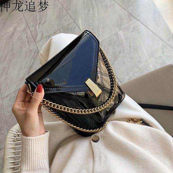 

женская большая цепи кожа crossbody сумка для женщин 2020 роскошных сумки конструктора мешка главной женской рука плечо сумки