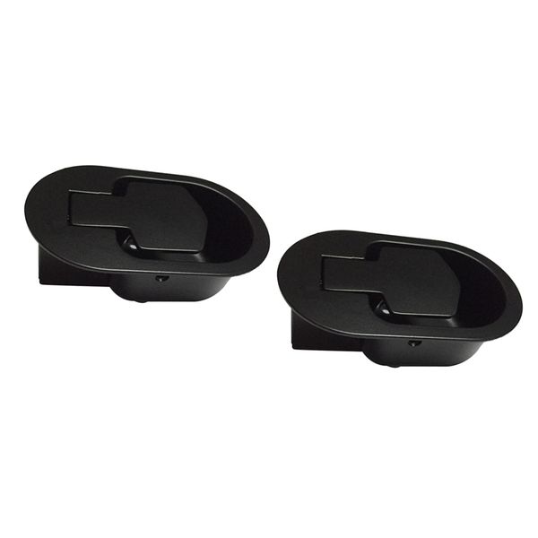 

2x replacement lounge sofa lever, recliner chair handle, trigger chair couch release chair black