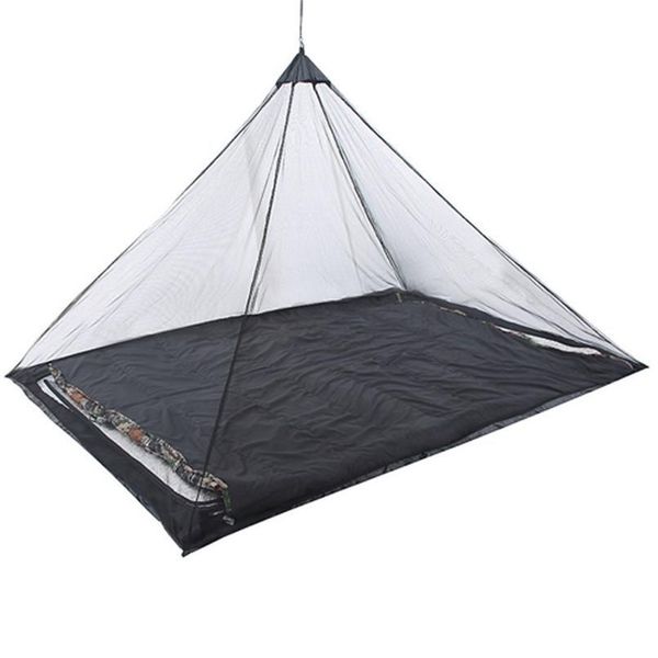 

outdoor fishing triangle net person travel camping portable foldable mesh mosquito net tent wilderness nets #2m21