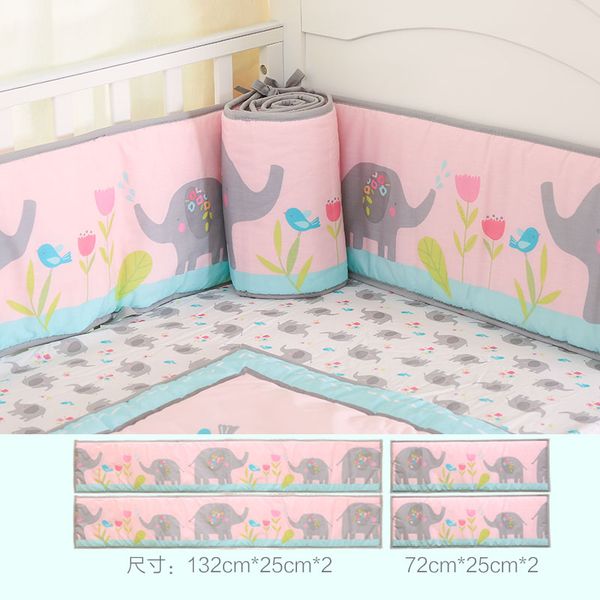 

4 шт детская кроватка бамперы колодки для защиты ребенка мальчика и девочки использование