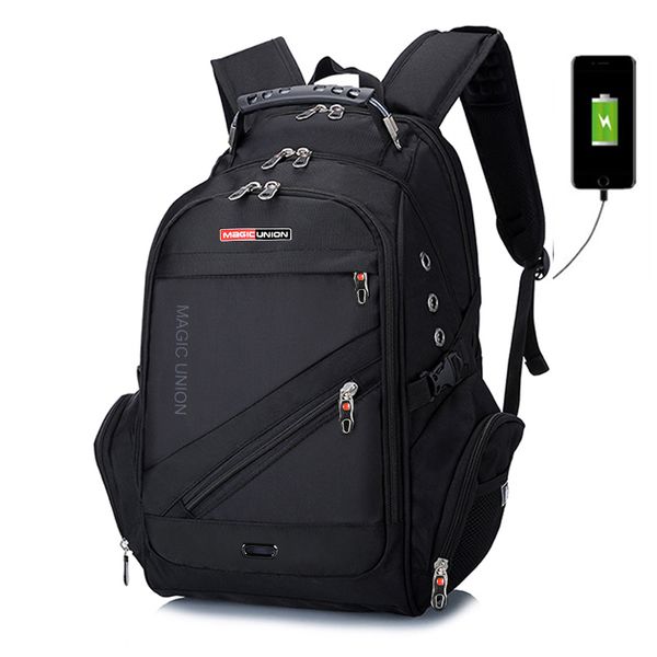 

fashion bags boy backpacks brand design teenagers students travel usb charging waterproof schoolbag drop shipping