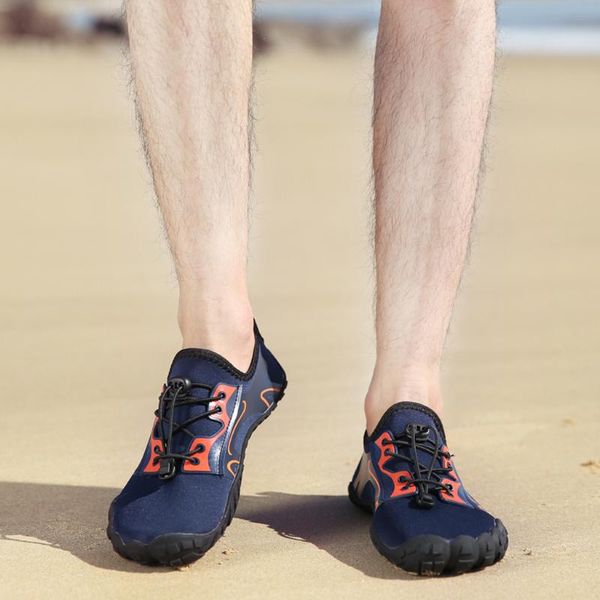 

chamsgend couple snorkeling shoes speed interference water outdoor swimming shoes non-slip wear-resistant upstream wading