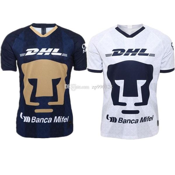 

2019 mx club unam soccer jerseys guerron 2019 2020 jersey calderon football shirt formica camisa de futebol castillo abraham maillot foot, Black