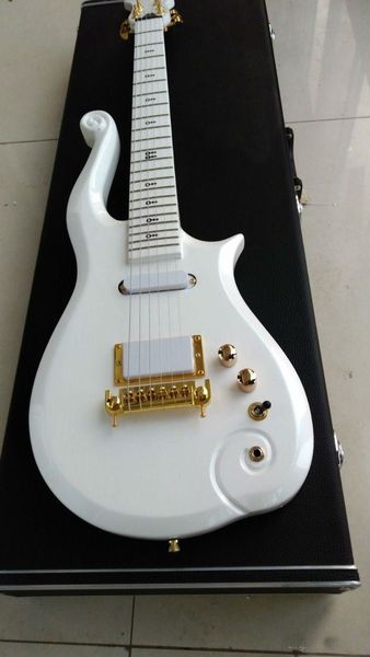 

Serie prince white cloud guitar hand made w ca e
