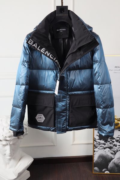 

2019 new men's autumn and winter warm down jacket 191024#07dunhang08, Black