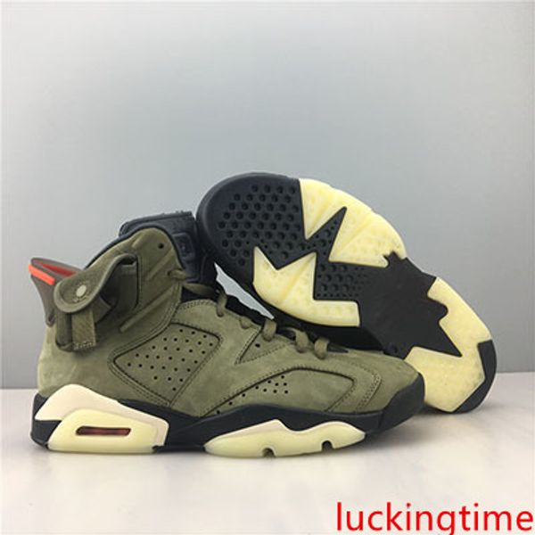 

with 2019 mens basketball shoes sneakers 6s medium olive suede outdoor sports shoes for men brand designer trainers us7.5-13