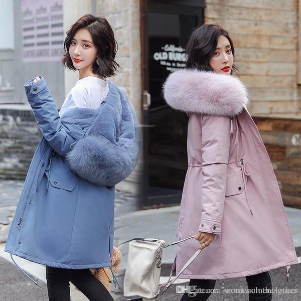 

women winter coats designer thick loose hooded down womens warm slim parkas