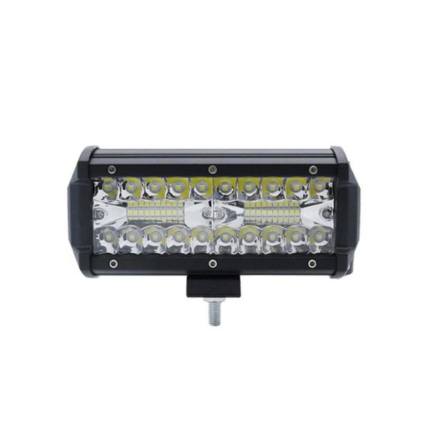 

new car led work light three rows of 7 inch 120w long off-road roof lights