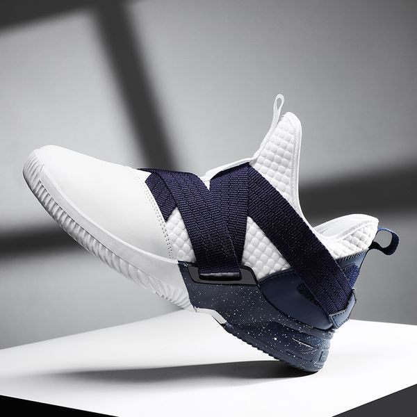 

men running shoes high-basketball shoes men's cushioning light basketball sneakers men breathable outdoor sports