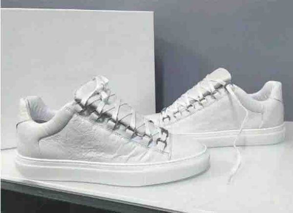 

оптовая продажа топ бренд причинно-следственная обувь арена кроссовки обувь квартиры мода натуральная кожа обувь для ходьбы, на открытом воз, Black