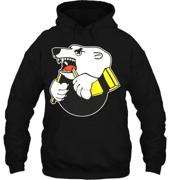 

men hoodie funny novelty khl traktor russian hockey cool women streetwear, Black