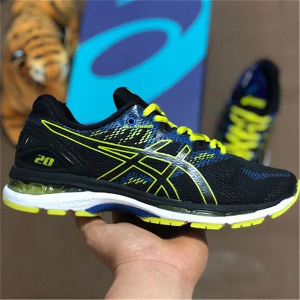 

гель-nimbus 20 оригинальные кроссовки черный зеленый синий красный мужчины новые дешевые ботинки баскетбола скидка кроссовки, Black