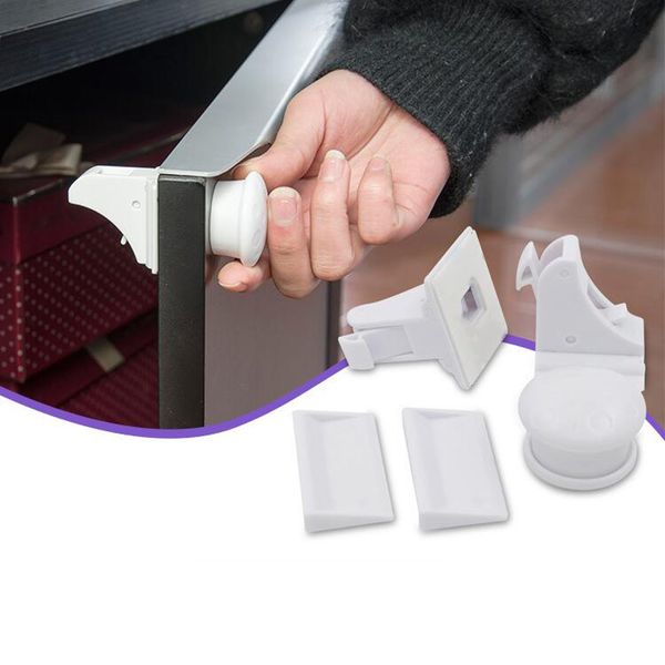 

12+3 pcs magnetic child lock children protection baby safety lock drawer latch cabinet door lock limiter infant security locks