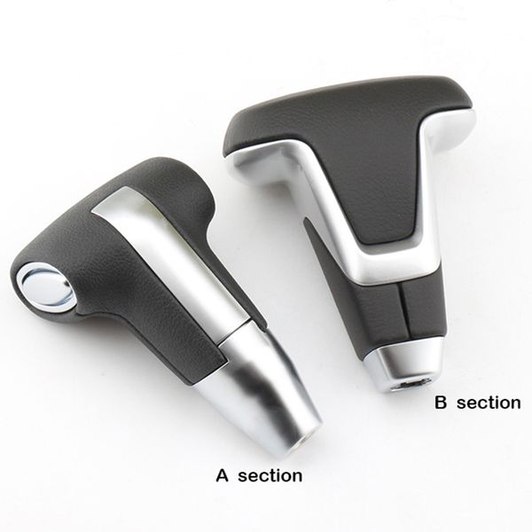 

brand new automatic transmission gear shift knob shift lever car gear stick stick head for 300c genuine leather grips