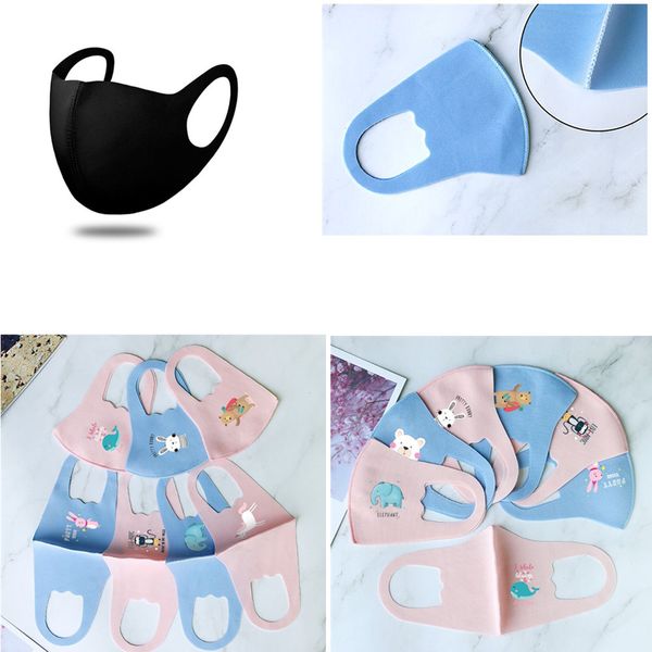 

disposable face masks mix colors kids cartoon printed 3d dustproof mask facial cover masks anti-dust breathable and comfortable mask