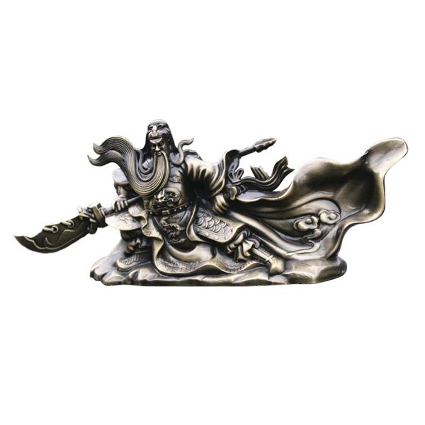 

car dashboard decoration guan yu zinc alloy handmade figurines creative home car ornaments