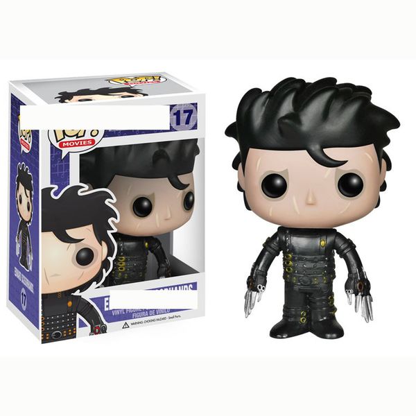 

funko pop 17 edward scissorhands action figures ornaments model doll toy home ornaments pvc model dolls kids gifts collection toys