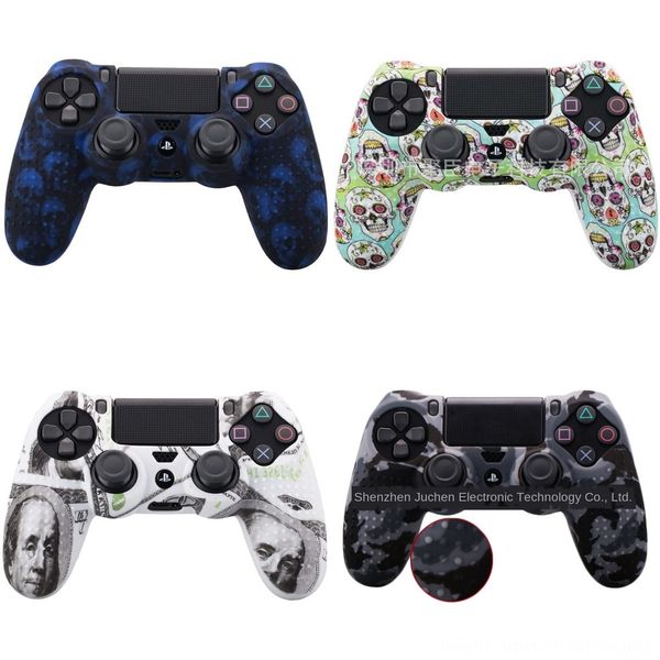 

fh1zb case controller silicon rubber camouflage for case console ps4