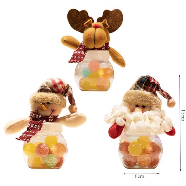 

christmas fruit bags candy boxes for holiday party kids gift hello style santa claus snowman elk festival decorations 15x8cm