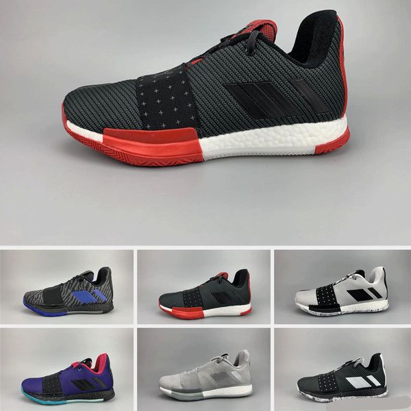 

2019 designer james harden 3 vol.3 iii men's shoes trainer sport sneaker size 40-46