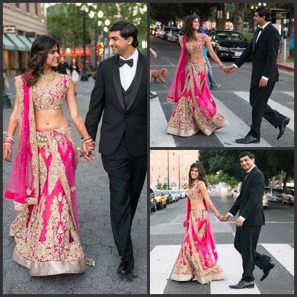 2019 novo chique duas peças vestidos de casamento indiano appliqued decote v sereia frisada vestidos de noiva até o chão vestido de noiva com envoltório