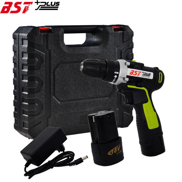 

18v lithium-ion battery cordless hand drill hole electric screwdriver wrench power tools