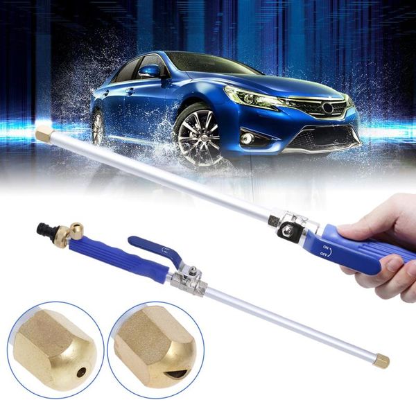 

high pressure washer water gun garden car washer gun car power spray nozzle water hose with long bent pole cleaning tool