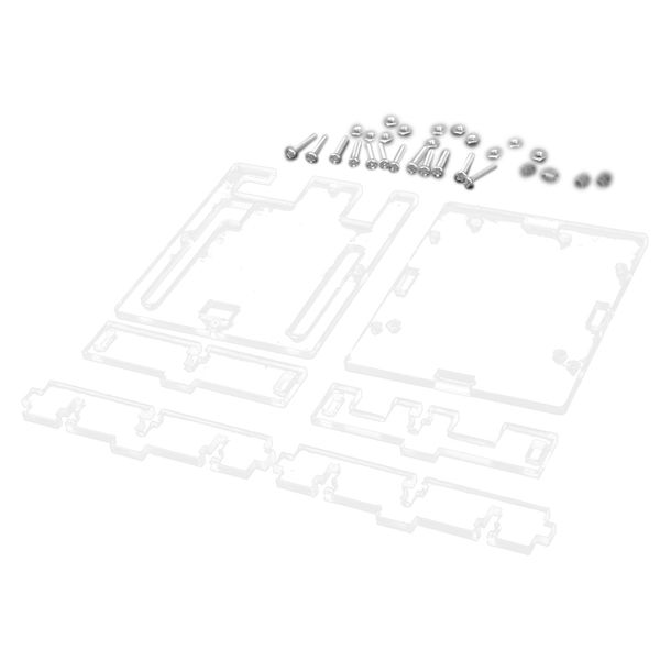 

uno r3 case enclosure transparent acrylic box clear cover for arduino uno r3
