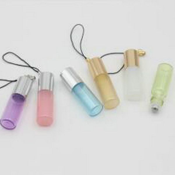 

mini 5ml roll on glass bottles pearl color fragrance perfume essential oil bottles with stainless steel ball roller