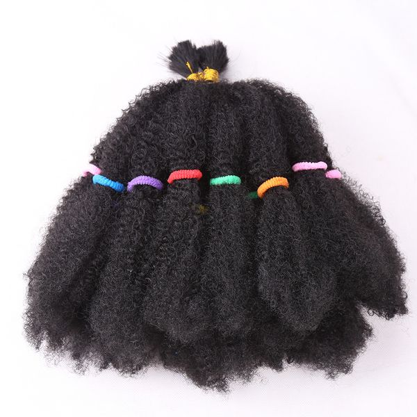

africa black braid gold 22 "crochet braids afro kinky twist hair crochet braids marley hair