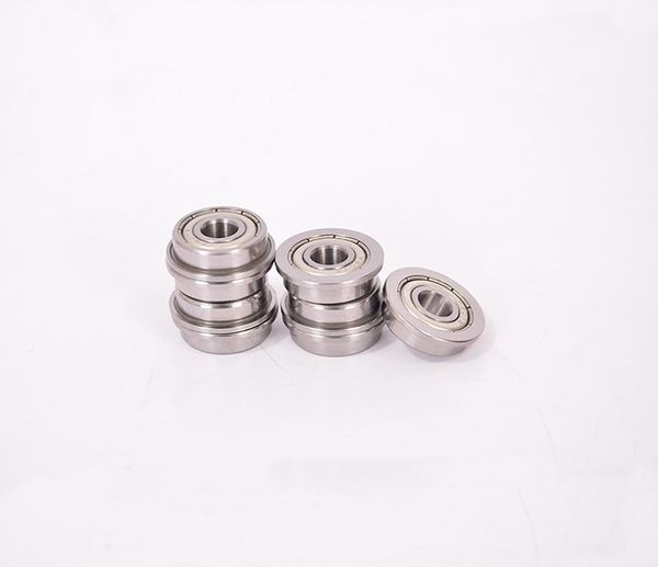 100 pcs F695ZZ F695Z F695 Z ZZ F695-ZZ 5x13x4mm flange Em Miniatura rolamento rígido de esferas 5 * 13 * 4mm de metal blindado