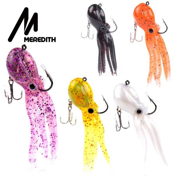 

meredith fishing 5pcs/lot 23g 9cm long tail soft lead ocs fishing lures meredith fishing little pgsww