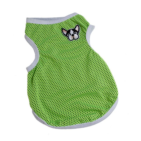 

pet cool clothes vest hollowing breathable summer pet dog sport lots of polyester dog supplies
