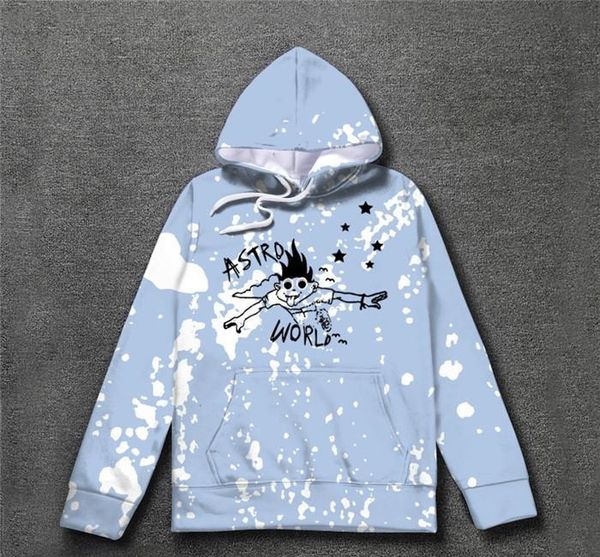 

travis scott astroworld mens autumn designer hoodies solid color look mom i can fly print homme clothing fashion hip hop casual apparel, Black
