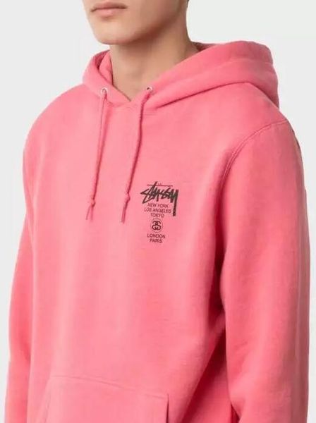 

2019 autumn and winter new ins jacket world tour, black jacket, hooded sy sweater, velvet and thicker tide, Black;brown