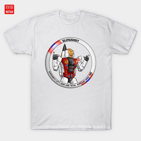 

slings total jerkwad t-shirt autobot autobots superion combiner combiners slingshot, White;black
