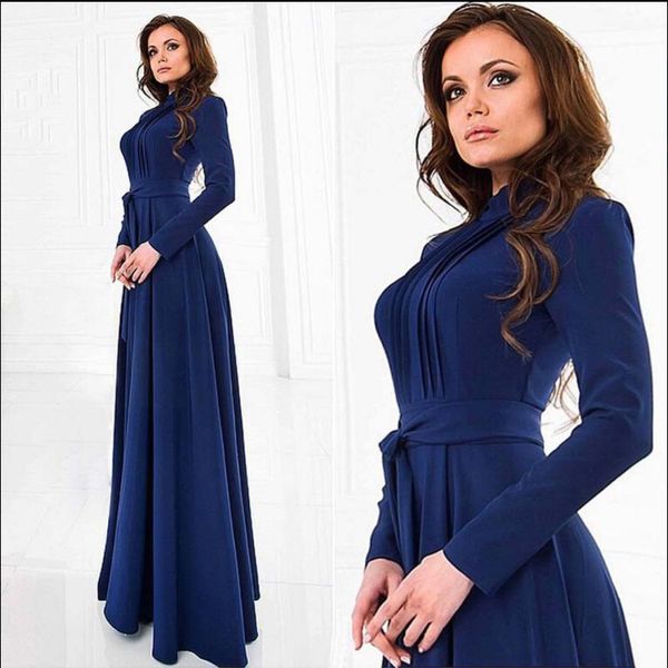 

vadim real maxi платье mujer продажа лучшие моды платье женщин 2019 весна женщина темперамент длинные рукава высокого воротник галстук тонки, Black;pink