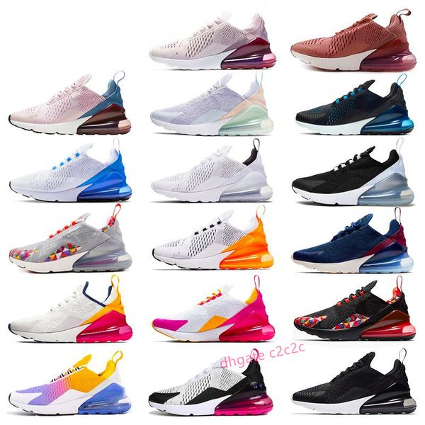 

2019 new cushion sneakers for man and women 270 running shoes 27c trainer road star bhm iron athletics 3m cny sneakers size 36-45