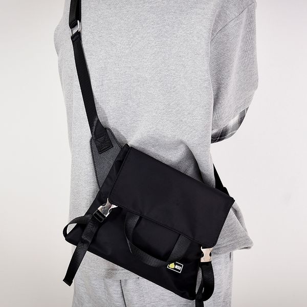 

japanese tooling bag messenger bag female fashion brand hip-hop ins personality boy shoulder function men's cool